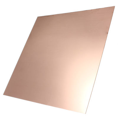 La hoja pura 4x8 de la placa de cobre H65 clasifica el ODM del OEM del grueso de 0.5m m