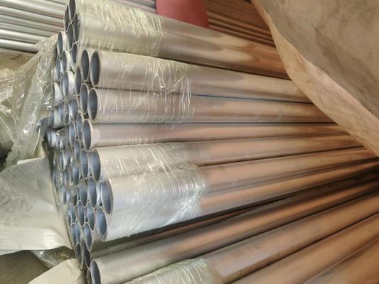 Diámetro inconsútil del material 200m m del tubo inoxidable SS316L de la tubería de acero de la categoría alimenticia