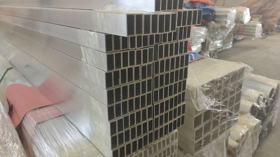 tubo redondo de aluminio 6063 6082 7075 con el tratamiento superficial de soldadura anodizado