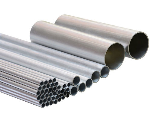 Certificado de aluminio roscado aleación redonda del SGS ISO del grueso del tubo 0.6m m del tubo