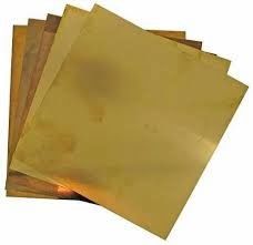 certificado del SGS ISO de la placa C1100 de la hoja de cobre amarillo de 1m m 3m m 4m m para el refrigerador