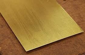 Placa gruesa de cobre amarillo de ASTM, certificado del SGS ISO de la hoja de cobre amarillo del corte del laser