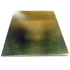 Placa gruesa de cobre amarillo de ASTM, certificado del SGS ISO de la hoja de cobre amarillo del corte del laser
