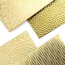 El oro de ASTM plateó el metal C22000 de la placa de la hoja de cobre amarillo pulió la superficie del molino